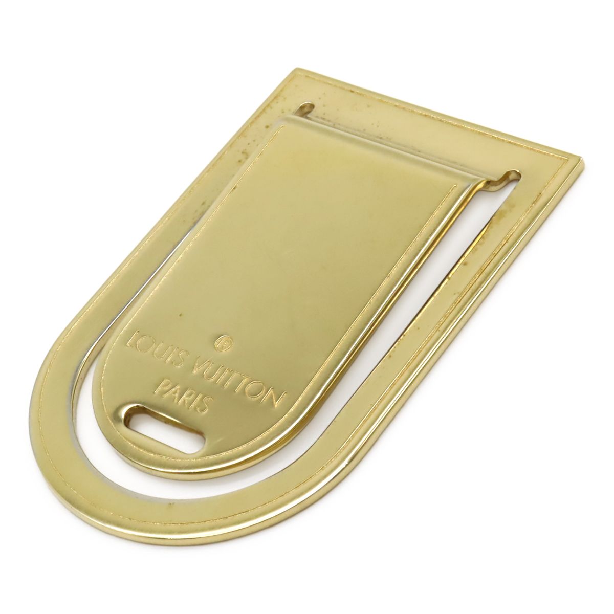LOUIS VUITTON ルイ ヴィトン パンス ア ビエ ポルトアドレス マネークリップ ビルクリップ 札ばさみ GP ゴールド M64690