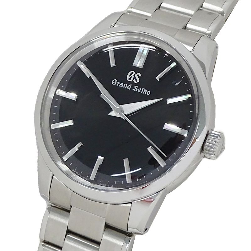 グランドセイコー GRAND SEIKO GS エレガンス 9F61-0AG0 SBGX321 時計 メンズ ブランド クオーツ QZ ステンレス SS シルバー ブラック ラウンド