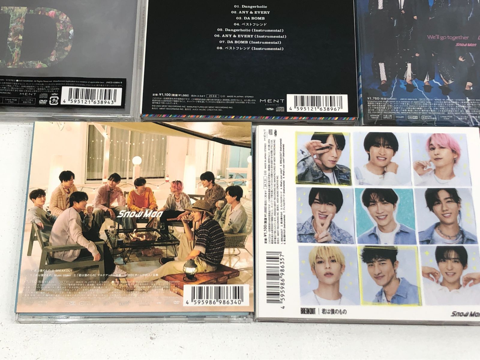小牧店】Snow Man シングルCD 3形態 11種 33枚 まとめ売り②