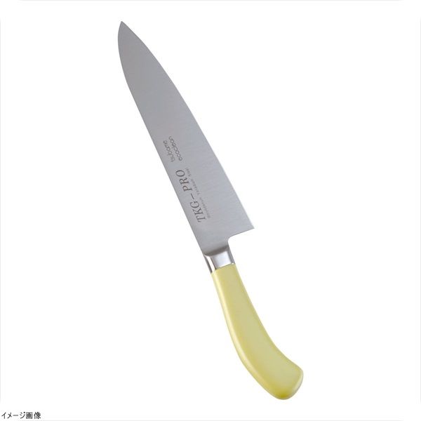 新品】エコクリーン TKG PRO カラー牛刀 21cm イエロー