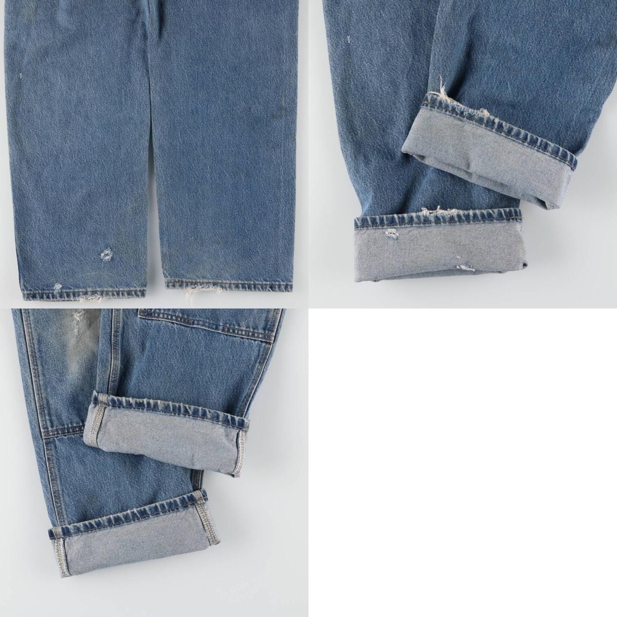 古着 00年代 カーハート Carhartt ダブルニー デニムペインターパンツ