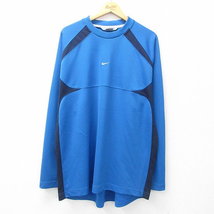 レア00sナイキ古着長袖ロングTシャツツートンラグランワンポイントスウォッシュM レア00sナイキ古着長袖ロングTシャツツートンラグランワン