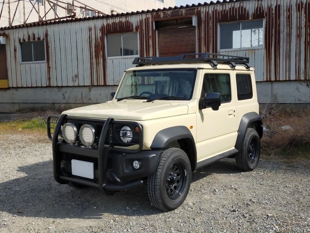 新型ジムニー JB74 ジェイソン グリルガード マットブラック