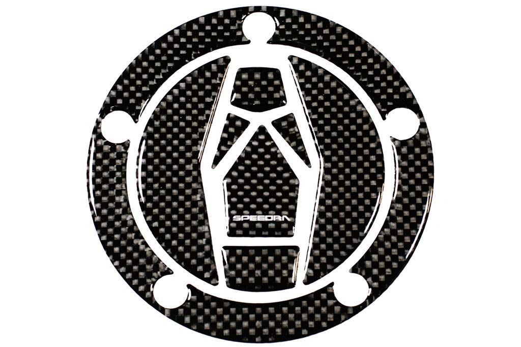 Style:KAWASAKI タイプ3 SSK カーボンタンクキャップパッド KAWASAKI