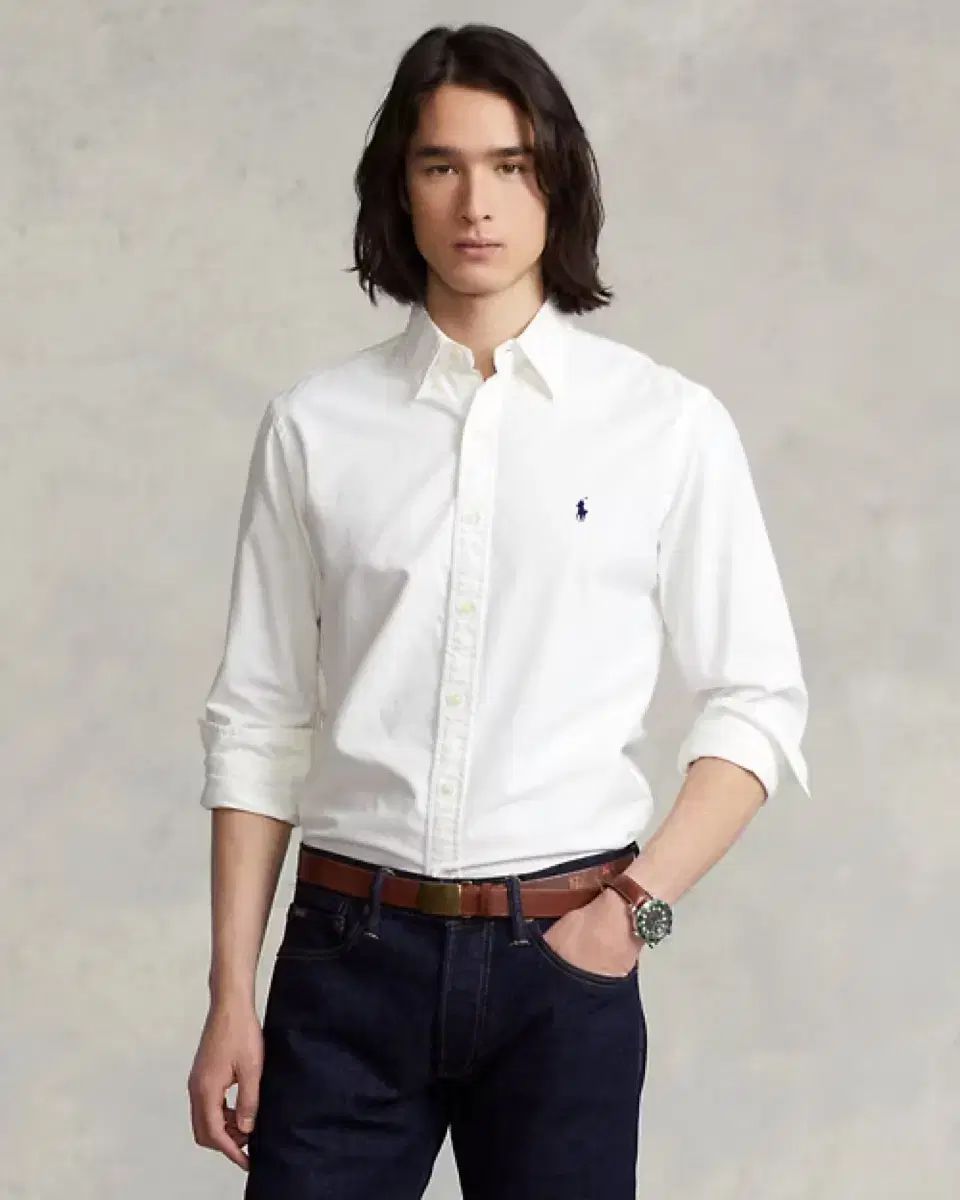 ポロ Ralph Lauren(ラルフローレン) クラシックフィット 白 シャツ 新品