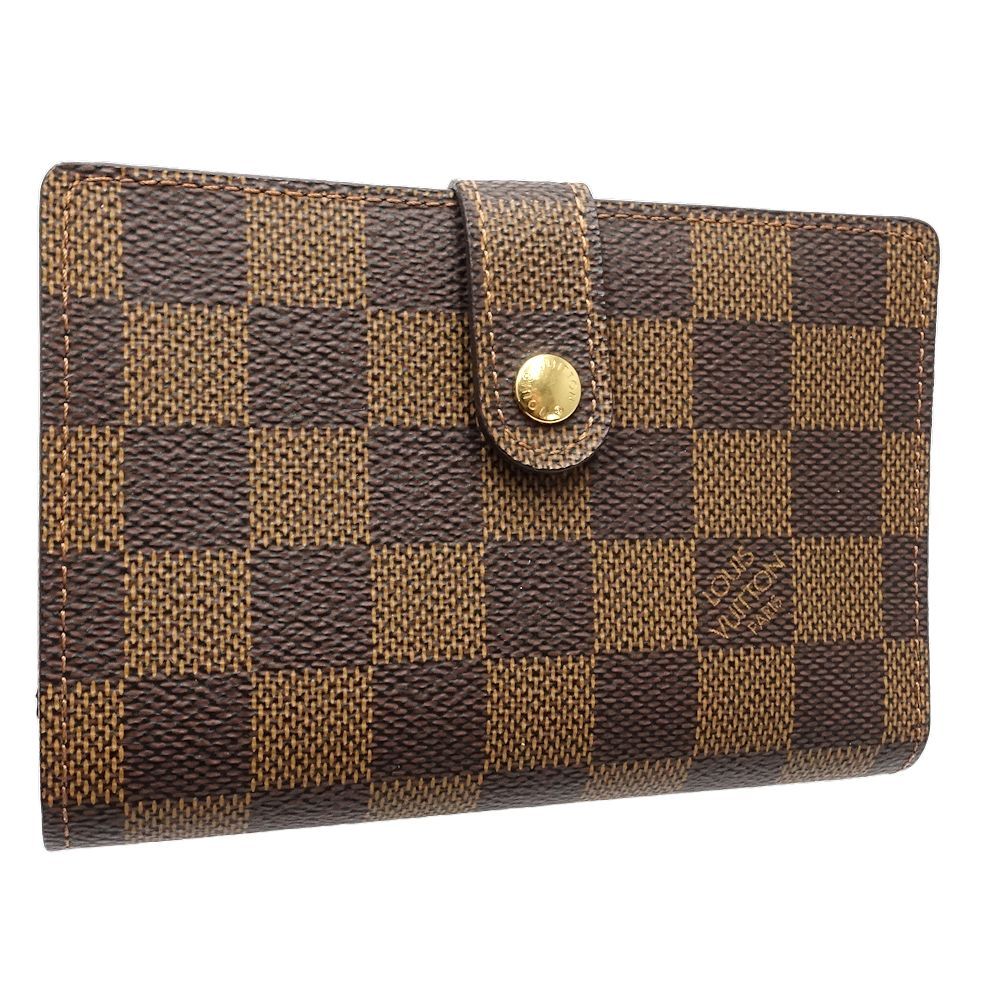 LOUIS VUITTON ルイヴィトン ダミエ 二つ折り財布 ポルトモネ