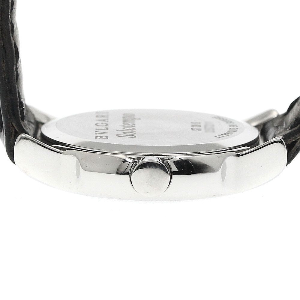 ブルガリ BVLGARI ST29S ソロテンポ デイト クォーツ レディースベルト  