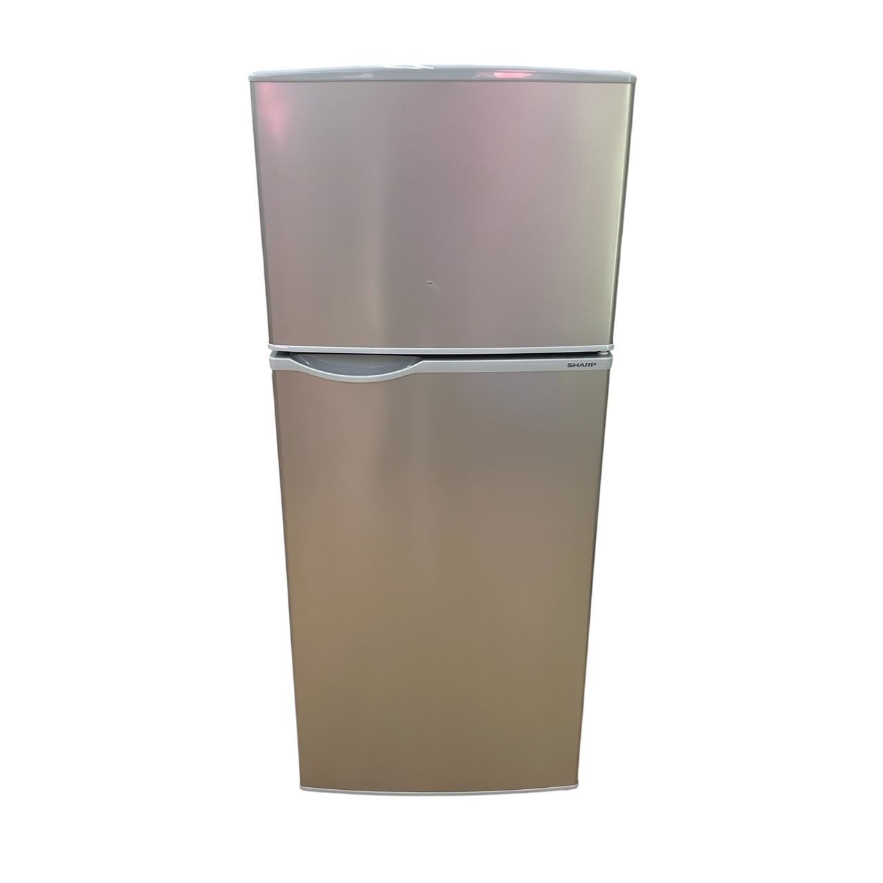 シャープ ノンフラン冷凍冷蔵庫✨最終値下げ✨ SHARP シャープ ノンフロン冷凍冷蔵庫 128L SJ-H13E-S 2022年製