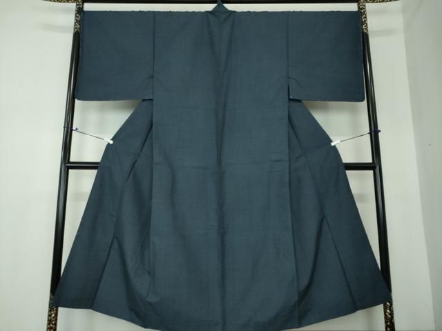 平和屋着物○男性 本場大島紬 アンサンブル 長羽織 80亀甲 総詰め 正絹