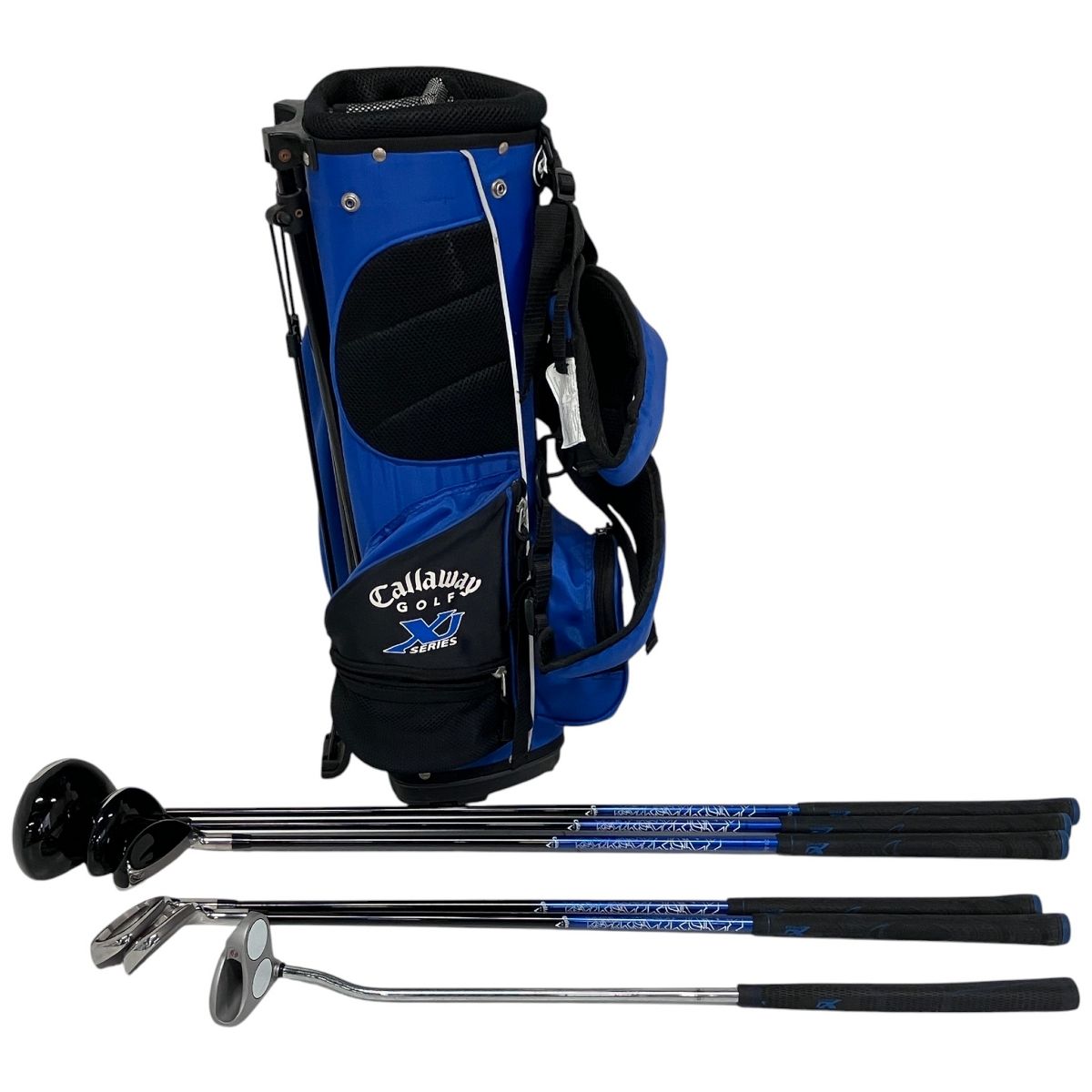 Callaway Xj Series 6本 セット ジュニア用 ゴルフ クラブ キャディバッグ セット F10478496