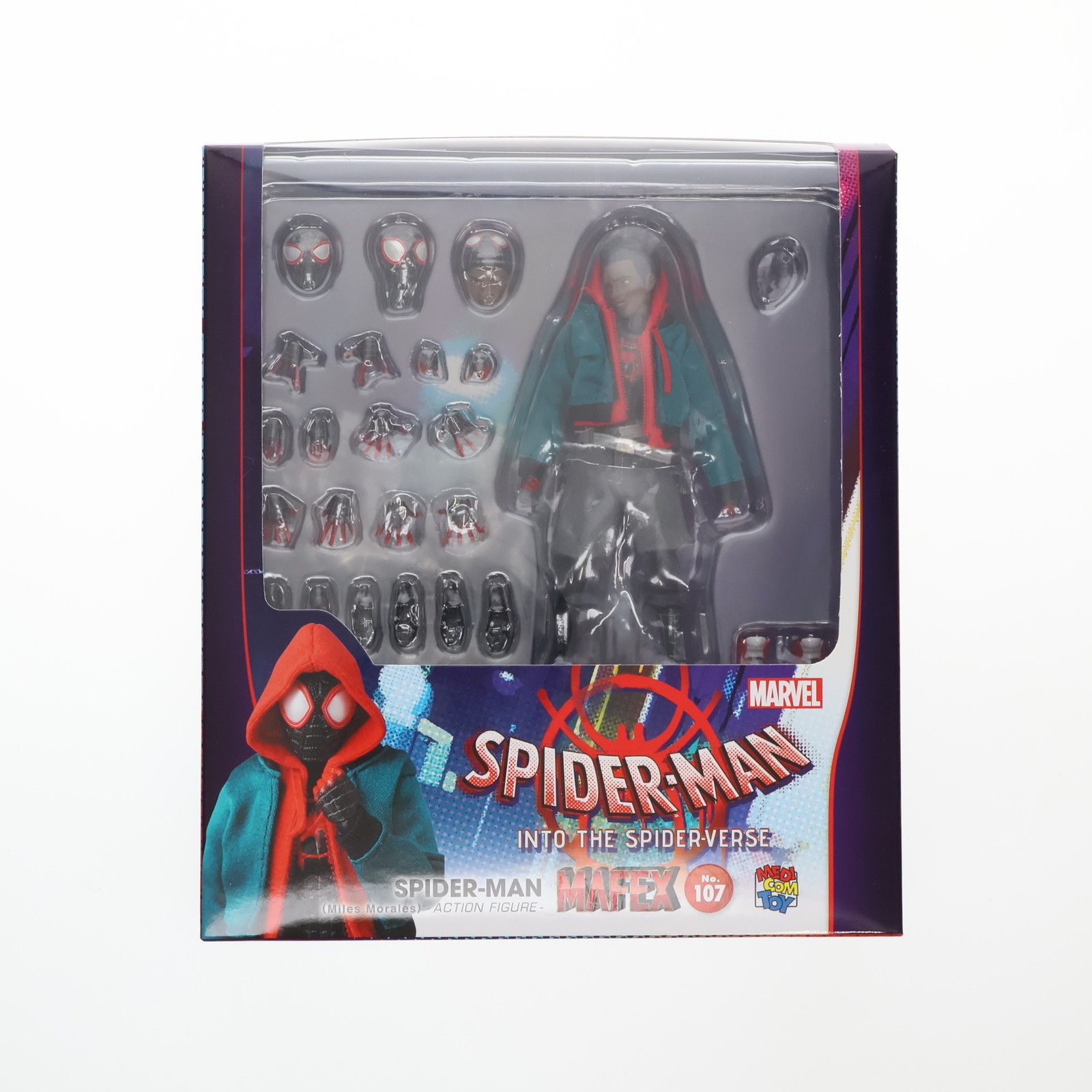 マフェックス No.107 MAFEX SPIDER-MAN(Miles Morales)(スパイダーマン 