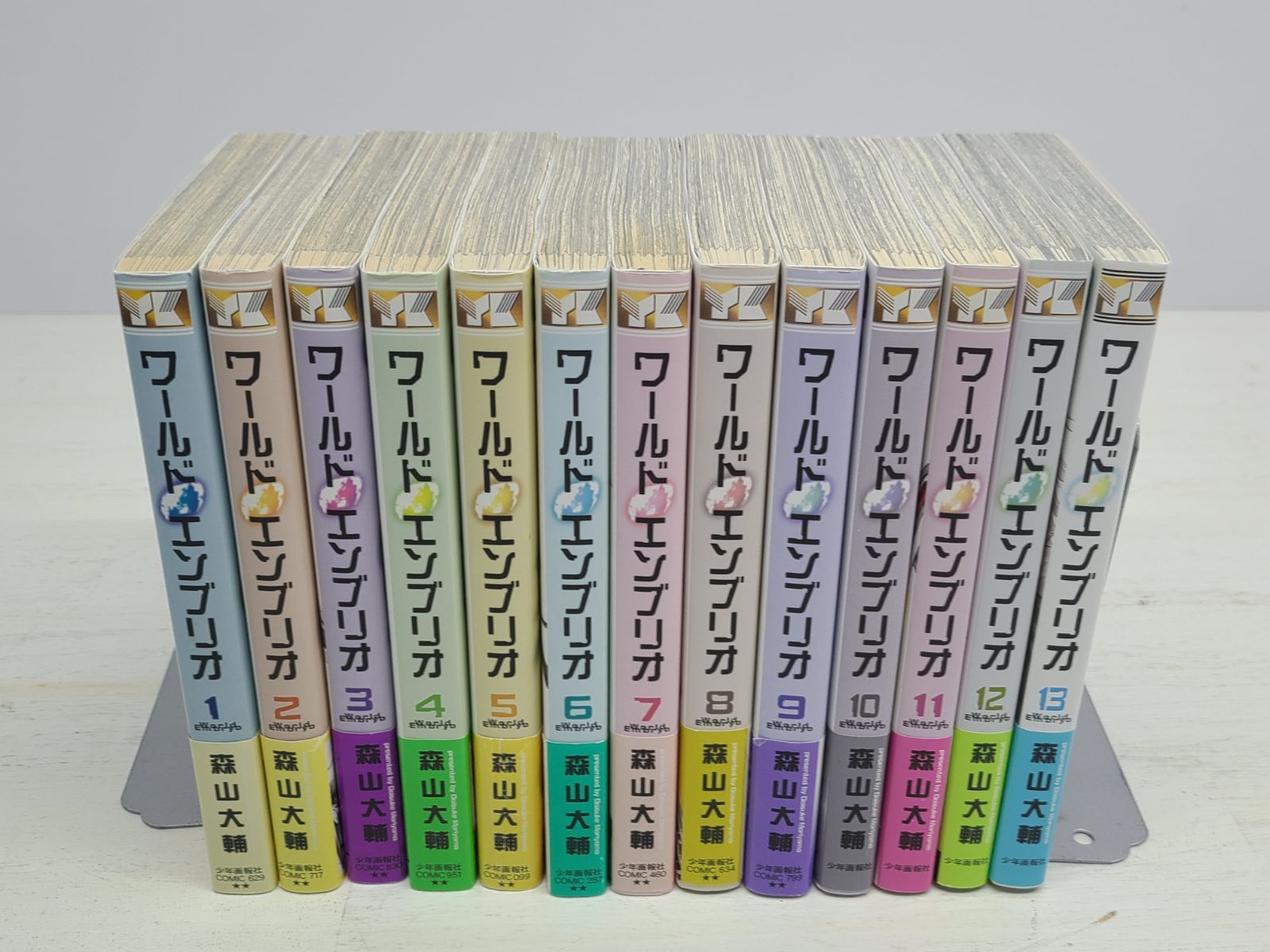 ワールドエンブリオ 1巻～13巻 全巻セット 森山大輔 ほぼ初版 【E1802 