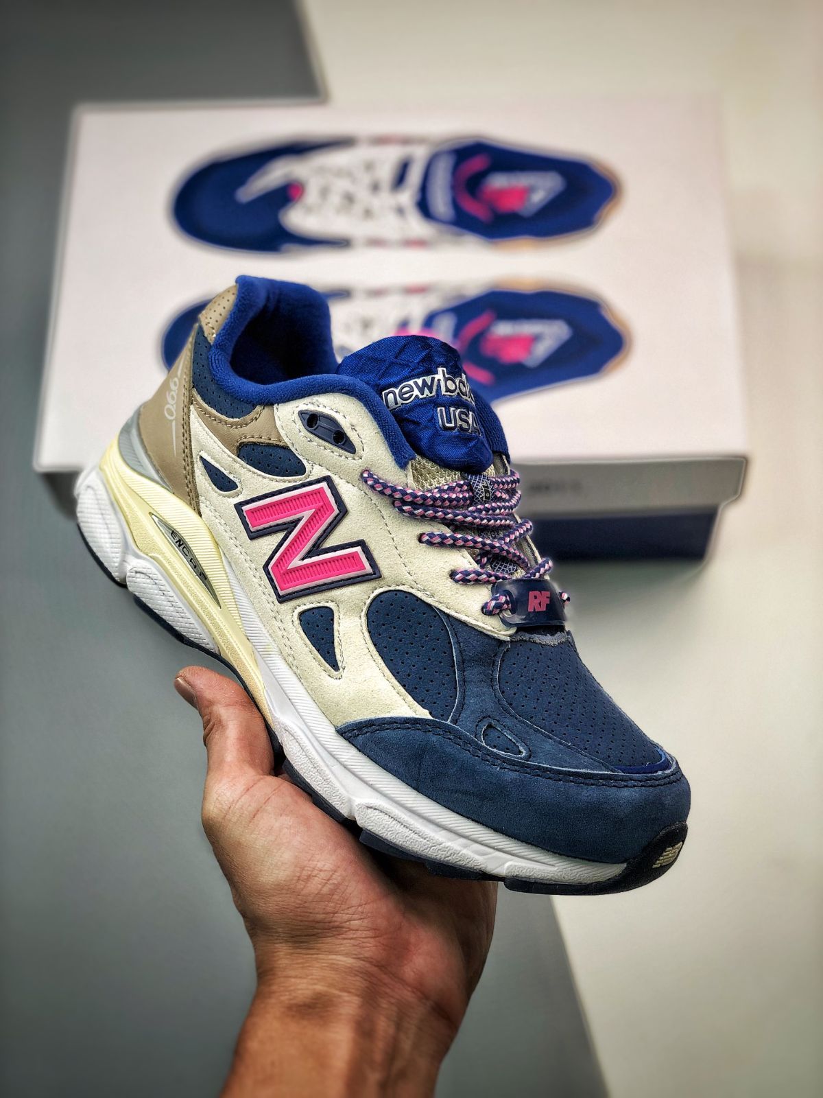 KITH × New Balance 990V3 Daytona