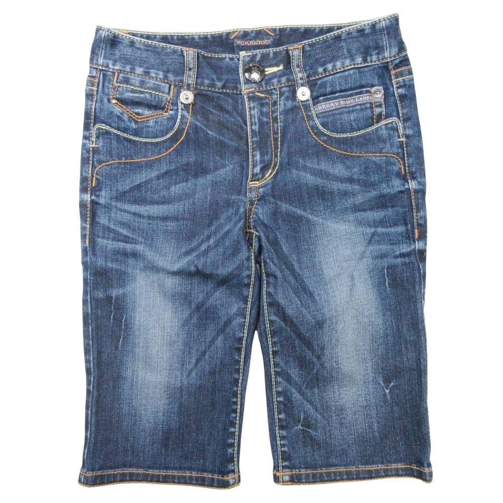 バーバリーブルーレーベル☆ホワイト クロップドパンツ 新品　36 BURBERRY BLUE LABEL - 『BURBERRY』 バーバリー ブルーレーベル