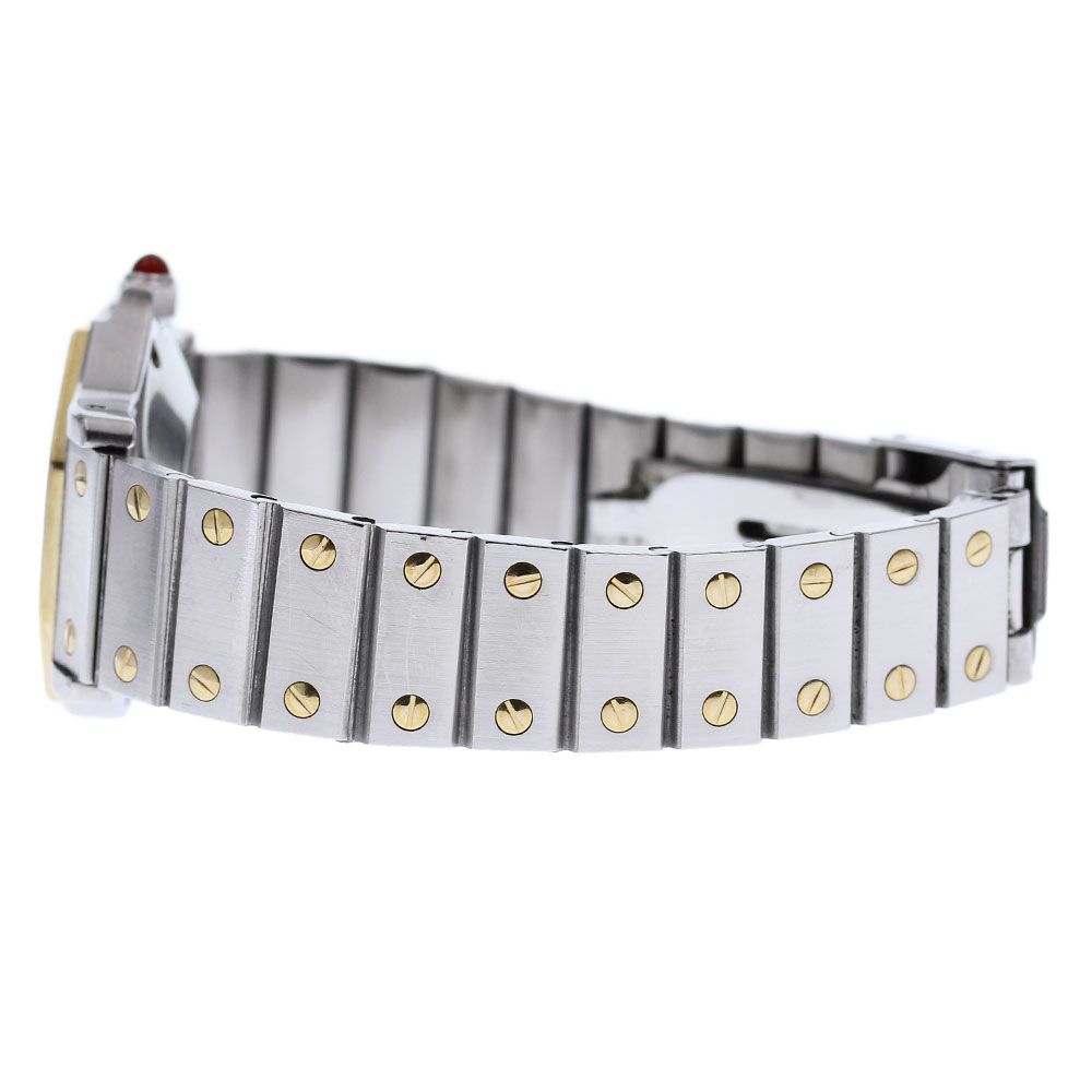 Cartier/カルティエ サントス オクタゴン ボーイズ クォーツ 腕時計 鈴 ベルトジャンク