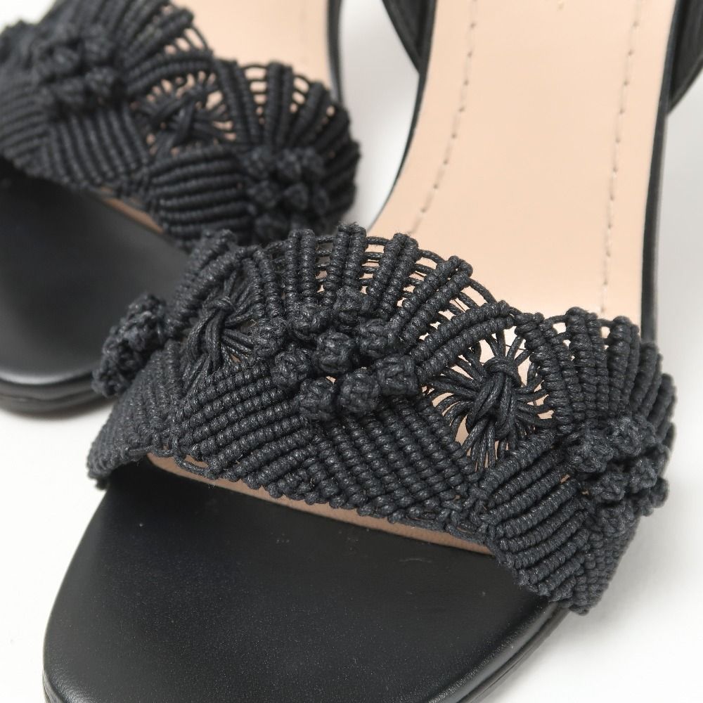 【モード感あふれる♪】Dior サンダル 9575 クリスチャンディオール j'adior メッシュ ラインストーン