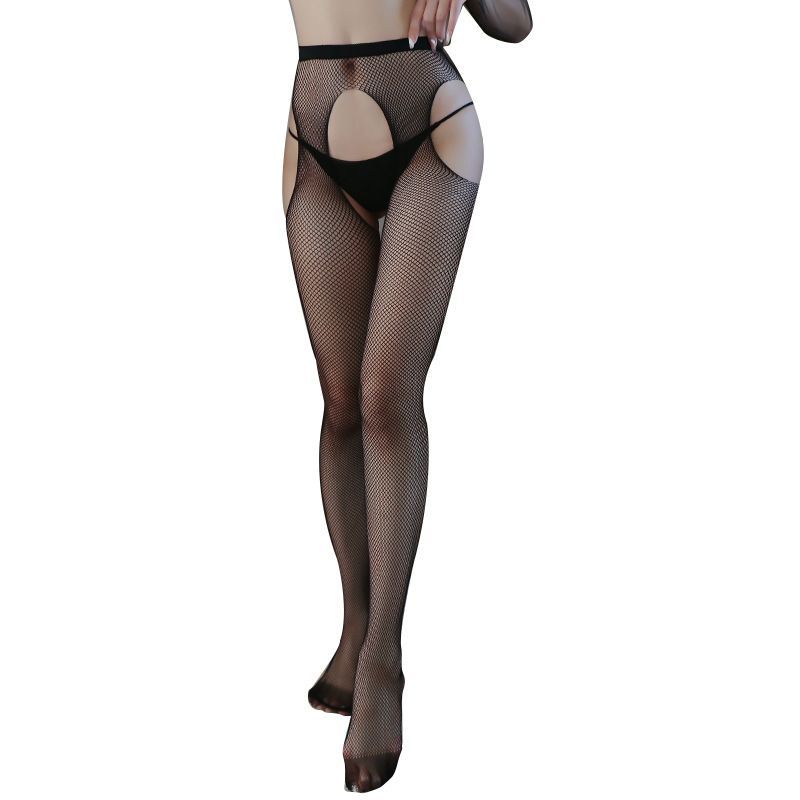 Pierre Mantoux Tulle Backseam Tights