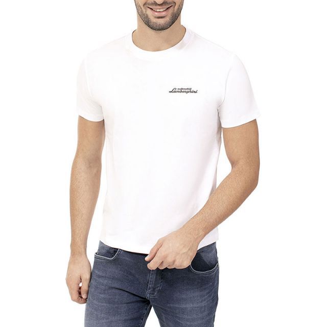 【新品未使用・定価より70％オフ】ランボルギーニ Tシャツ マイクロ Yラバー シールド Tシャツ 車 ウェア Lamborghini