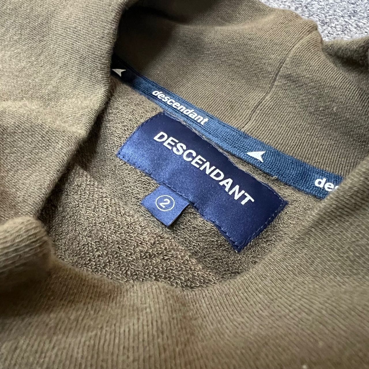 定価19800円 新品 DESCENDANT 23AW TORTOISE MOCK NECK LS トートイズ 