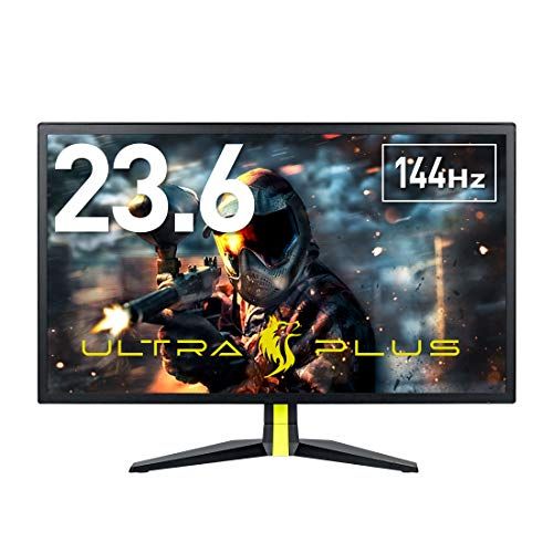 プリンストン ULTRA PLUS ゲーミングモニター 23.6型ワイド (フルHD/144Hz/FreeSync/Di
