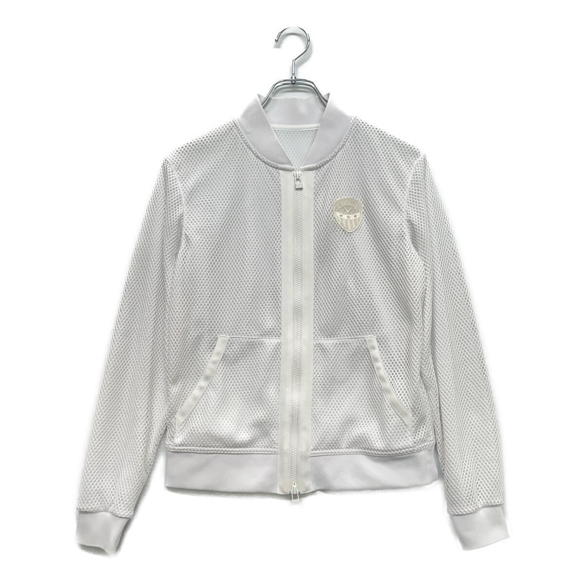 キャロウェイ★2way ダブルジップ ジャケット ホワイトMサイズ キャロウェイ☆2way ダブルジップ ジャケット ホワイトMサイズ