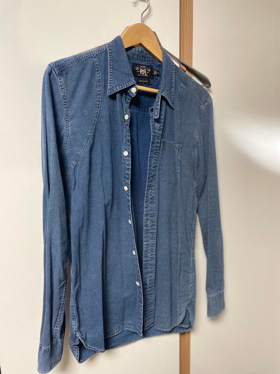 【Bunjang商品韓国直送】ダブルアールエル rrl ウエストン デニムシャツ