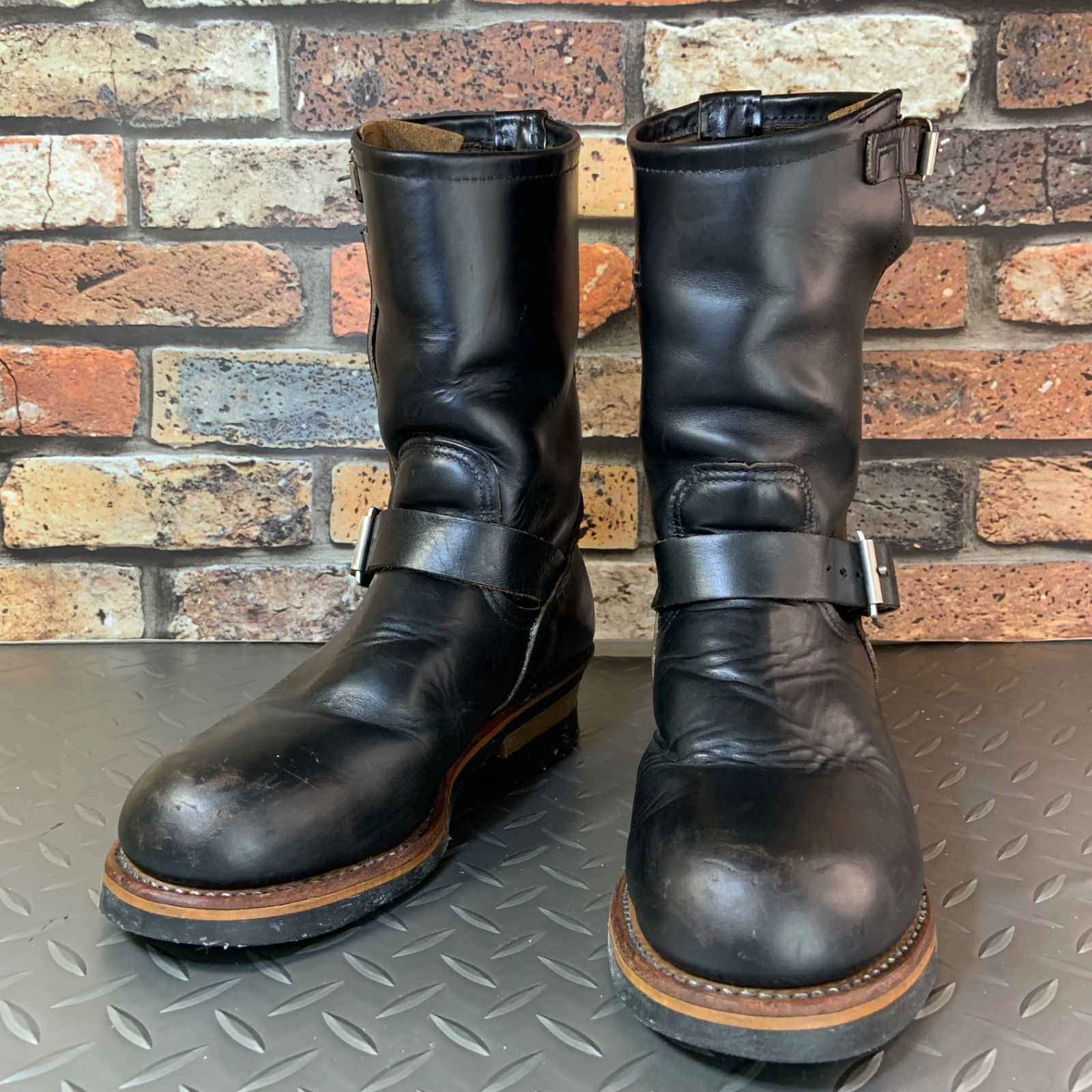 ☆REDWING 8270 エンジニアブーツ ナイフポケット PT91 茶芯