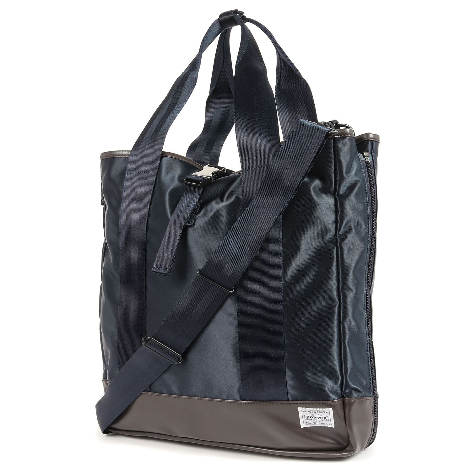 PORTER SACS BAR PORTER STORM トートバッグ ポーター ストーム PORTER STORM - New Model Silky Blue