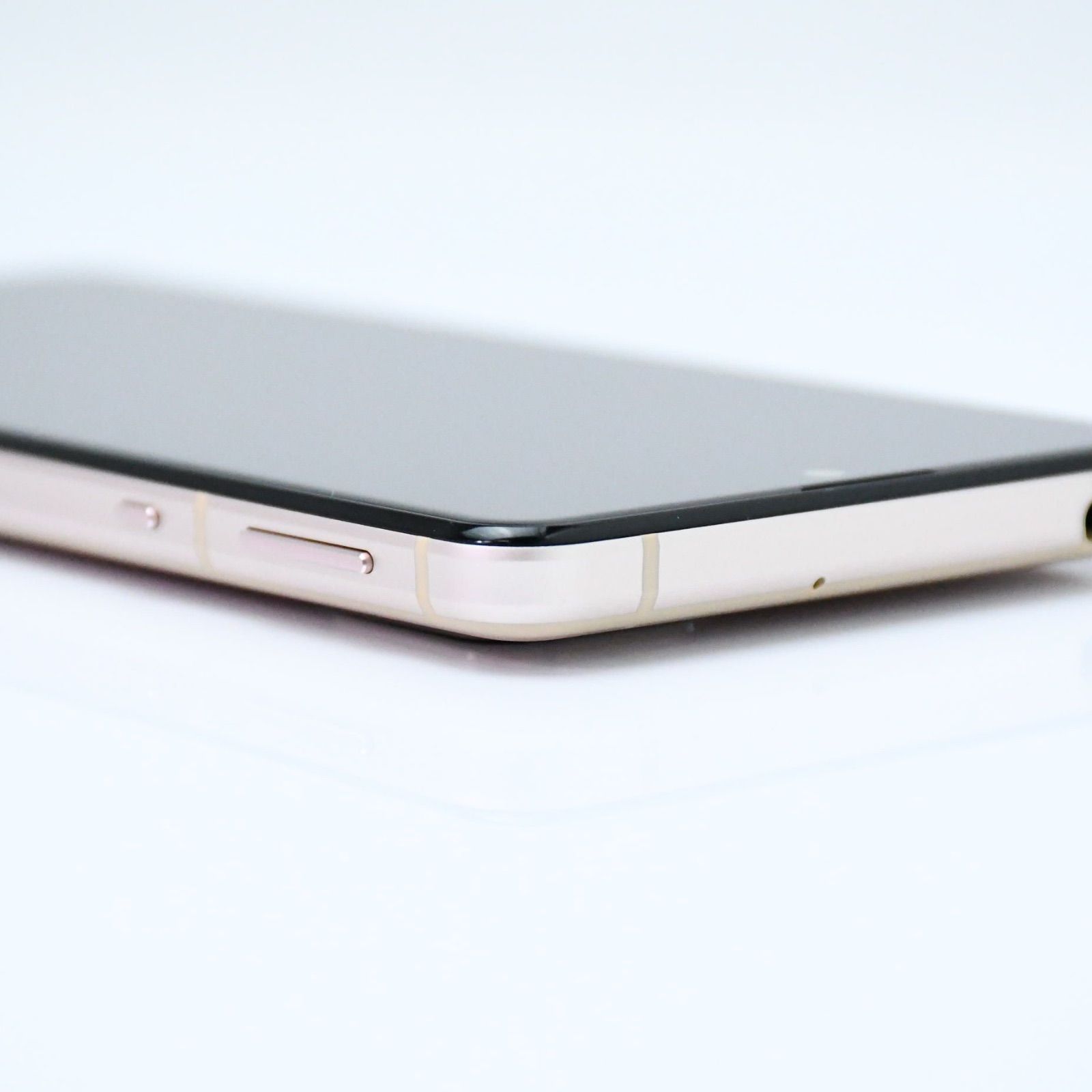 【未使用に近い＊電池良好】SIMフリー au AQUOS sense5G SHG03 ライトカッパー