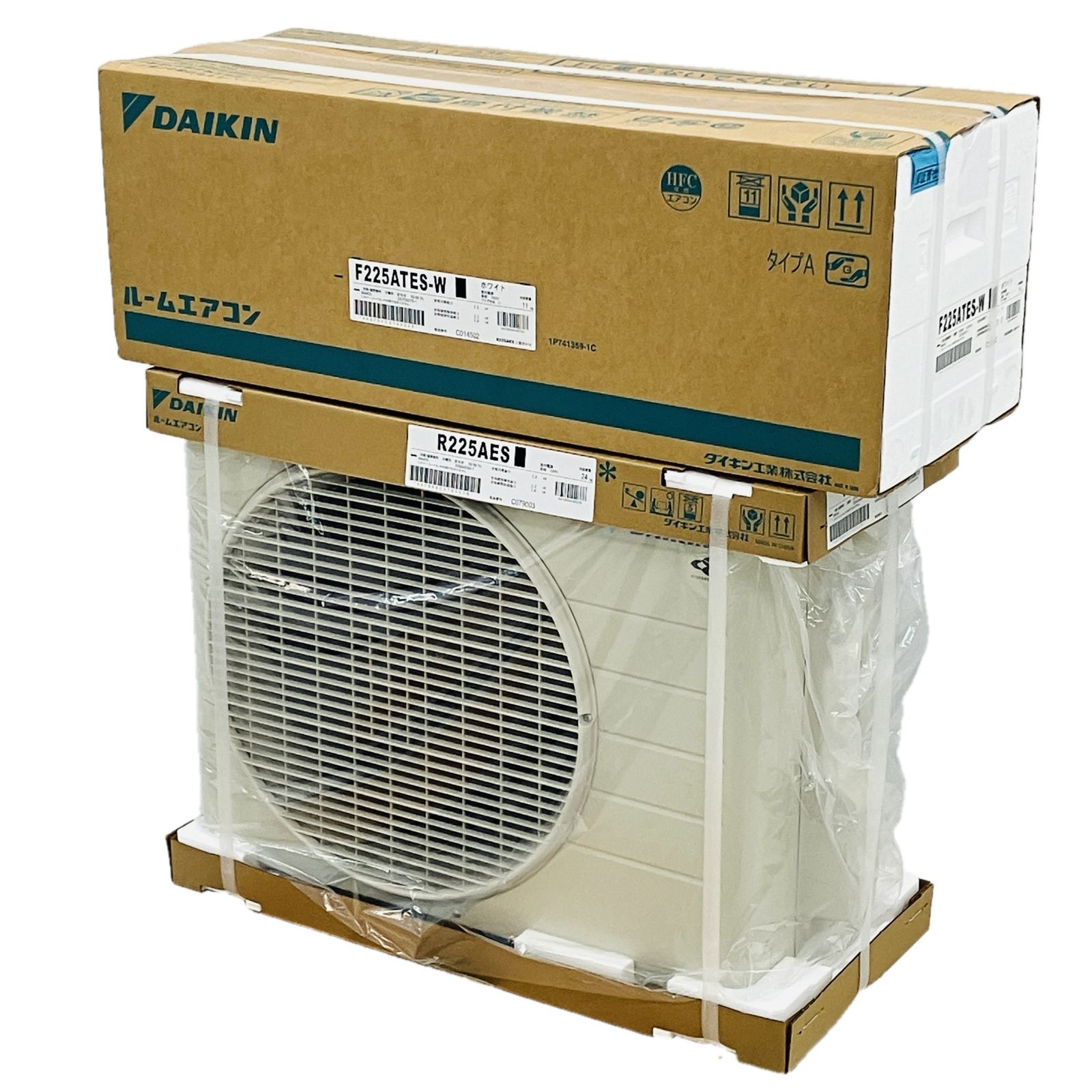 同一商品計7点あり DAIKIN S225ATES-W Eシリーズ R225AES F225ATES-W 6畳程度 ルーム エアコン ホワイト ダイキン 未開封 ♥ C10501958