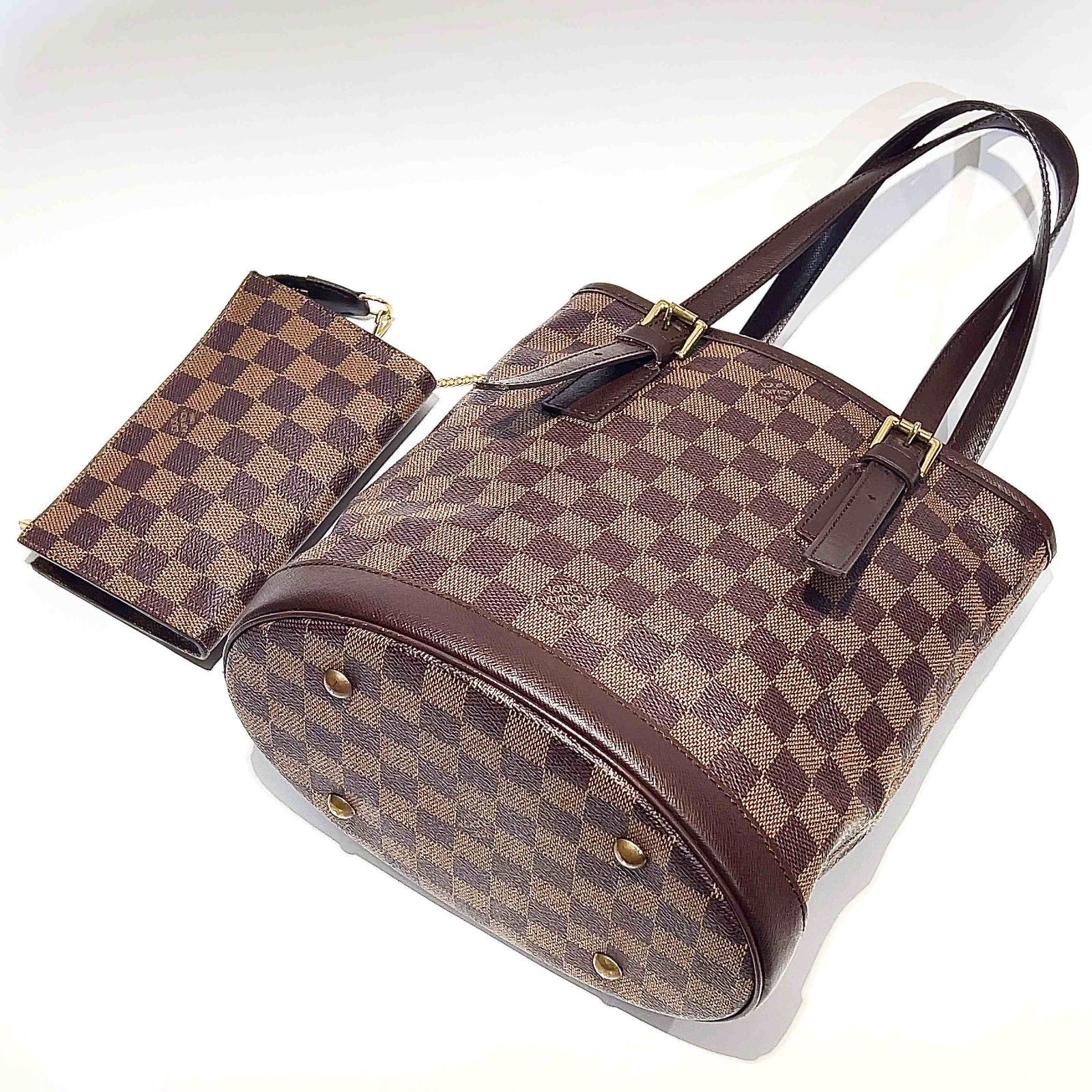 Louis vuitton ルイヴィトン マレ バケット ショルダー トートバッグ