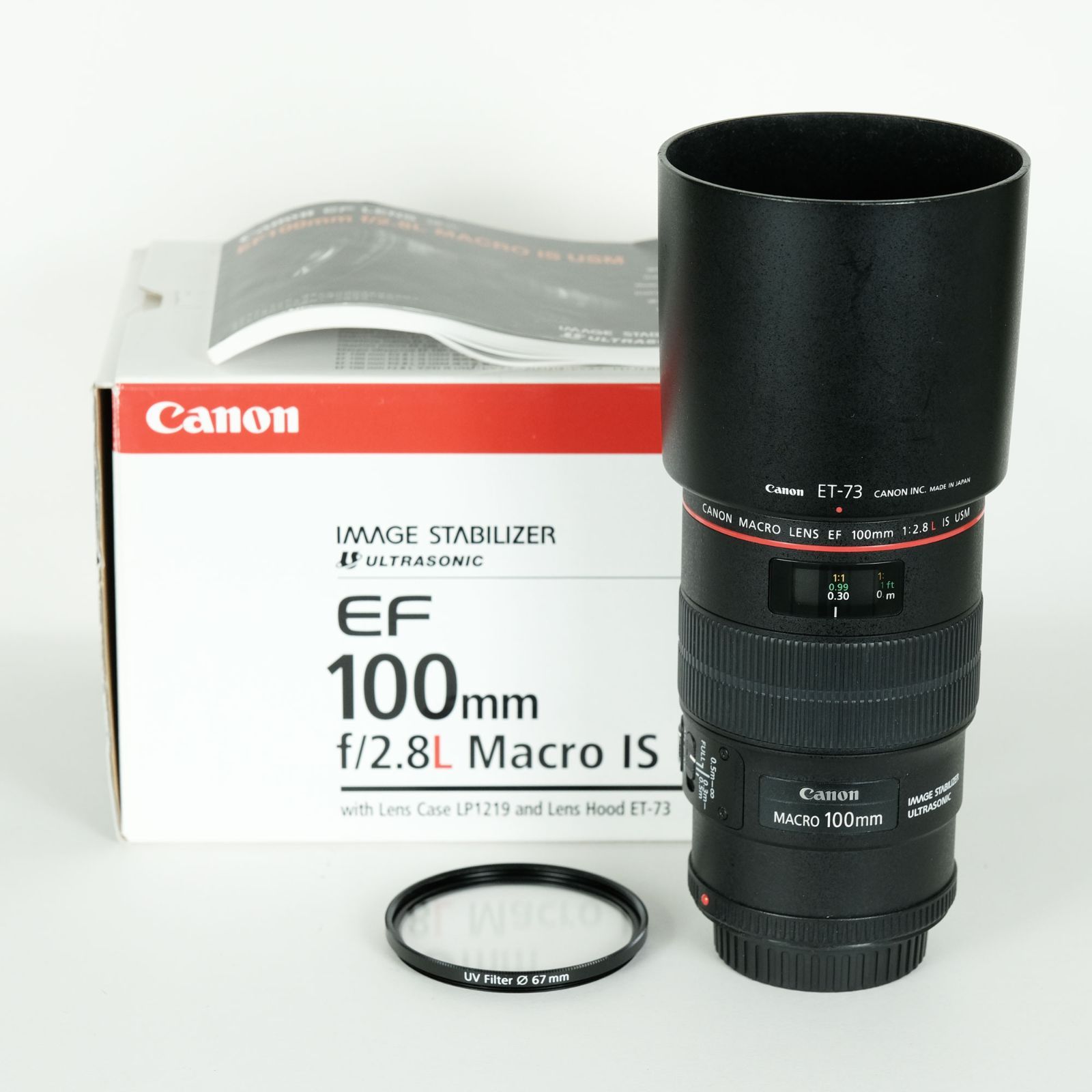 ｜ フィルター付 Canon EF100mm F2.8Lマクロ IS USM | キヤノンEFマウント