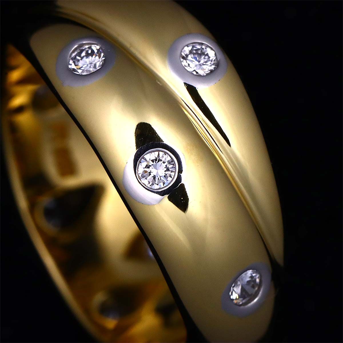 エルメス HERMES シェーヌダンクル アンシェネ GM #55 リング SV