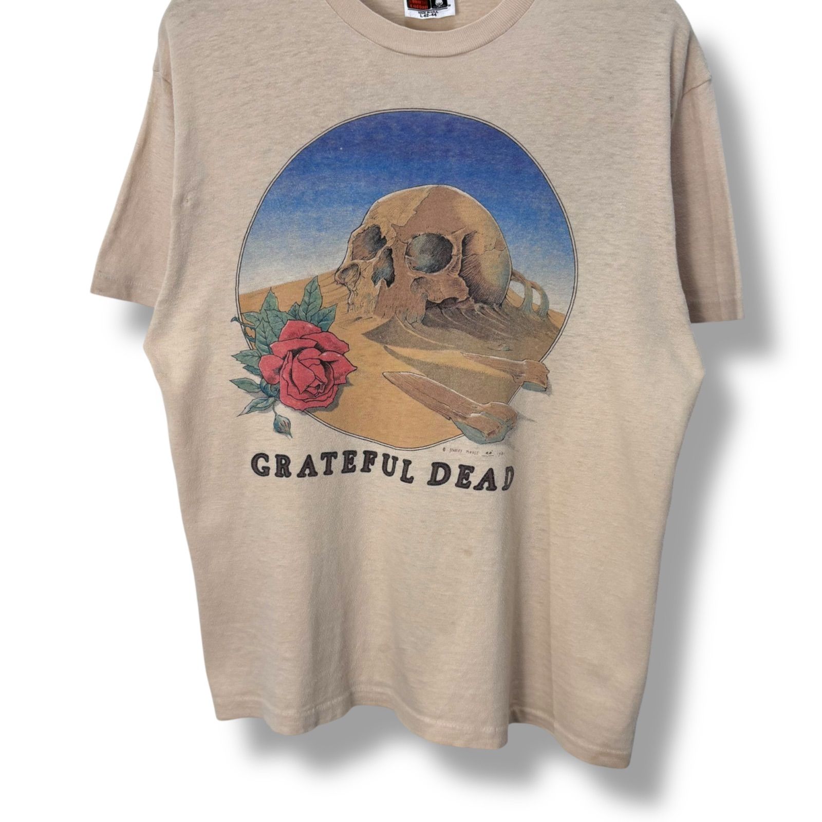 USA製 シングルステッチ グレイトフルデッド GRATEFUL DEAD Special】 80s Grateful Dead European Tour T-Shirt Made in