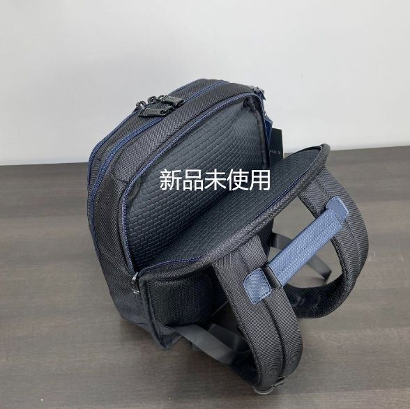 新品未使用TUMI ALPHA3 2603581 バックパック ブラック+ブルー