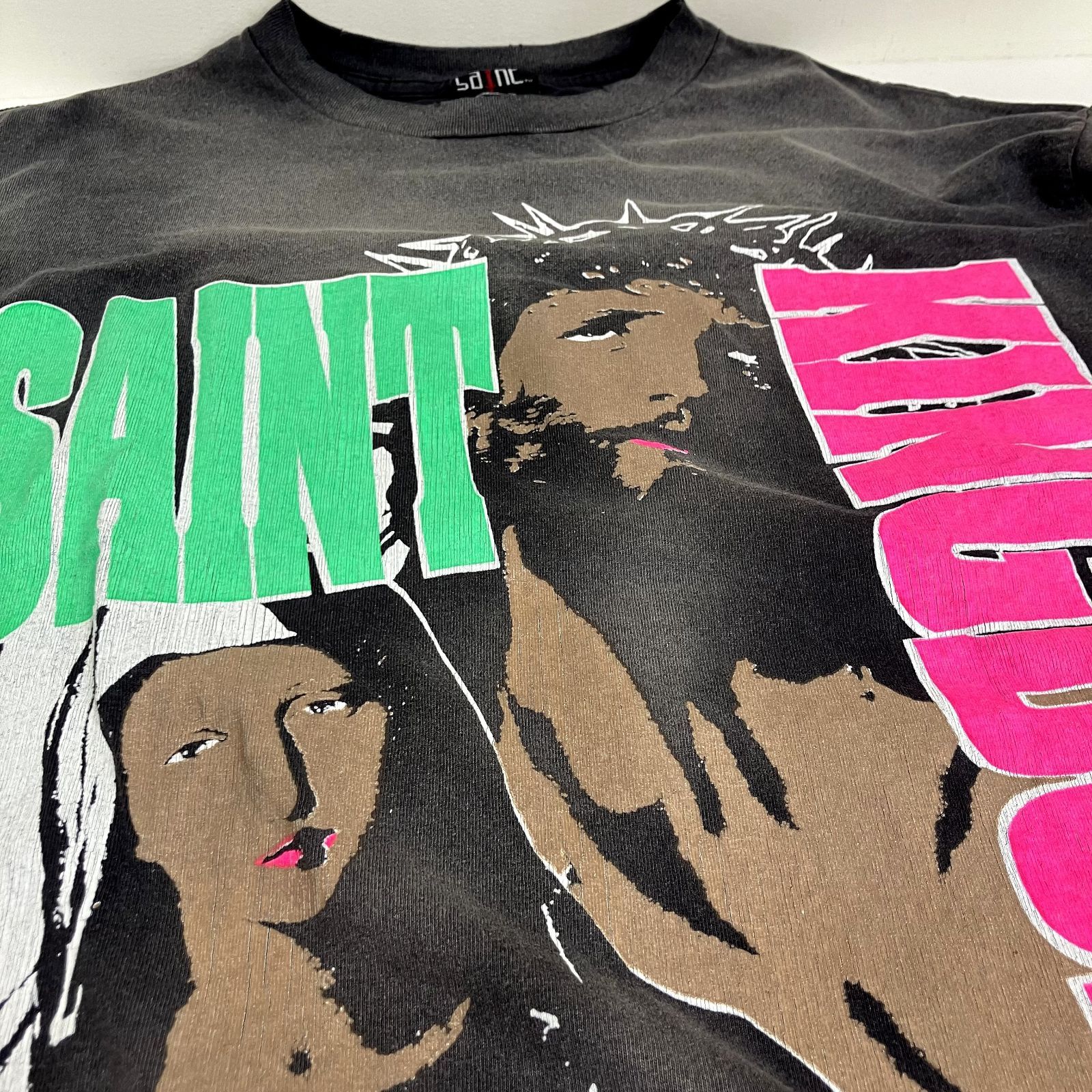 未使用】セントマイケル SAINT MICHAEL × ラストマン LASTMAN プリント 