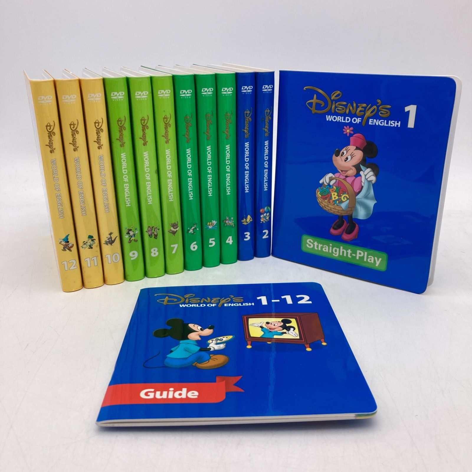 ストレートプレイ DVD 新子役 字幕あり プレイオールソングス機能 ディズニー英語システム DWE Disney ワールドファミリー 700205