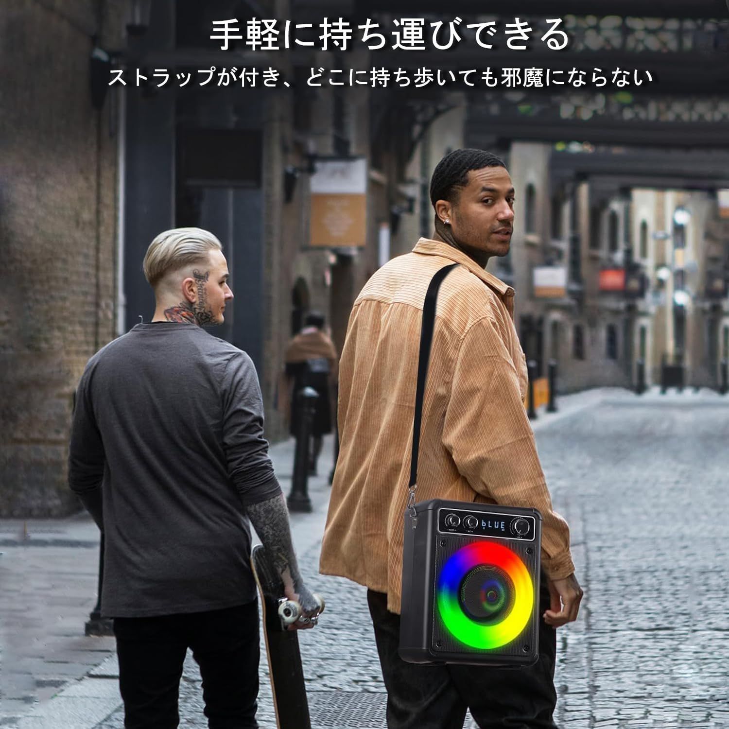 家庭用カラオケセット ワイヤレスマイク2本 スピーカーセット 拡声器