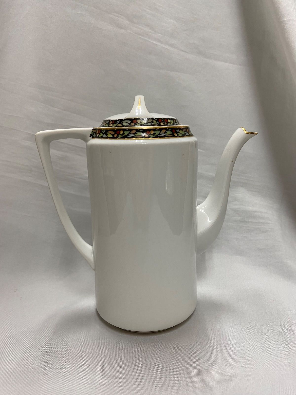 オールドノリタケ ティーポット 1912年 ヤジロベー印 アンティーク工芸品 オールドノリタケ ティーポット 1912年 ヤジロベー印 アンティーク工芸品