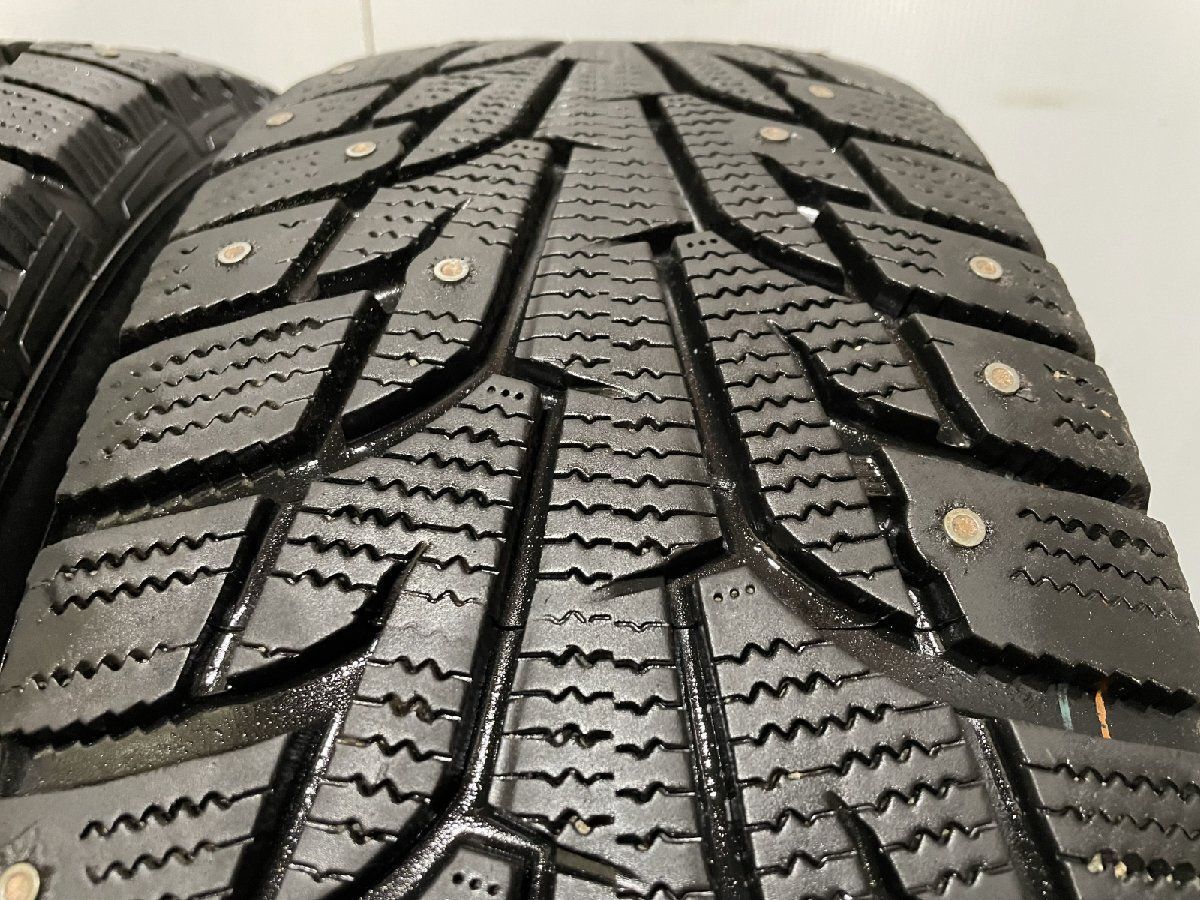 HANKOOK winter I Pike RS P215/70R15 97T 15インチ スパイクタイヤ 2本 バリ溝 カップピン ハイエース等　(KTD012)