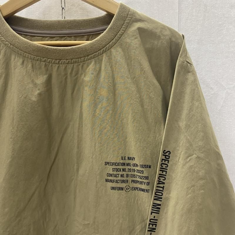 uniform experiment ユニフォームエクスペリメント その他トップス UE-192001 PULLOVER SMOCK ナイロン カーキ