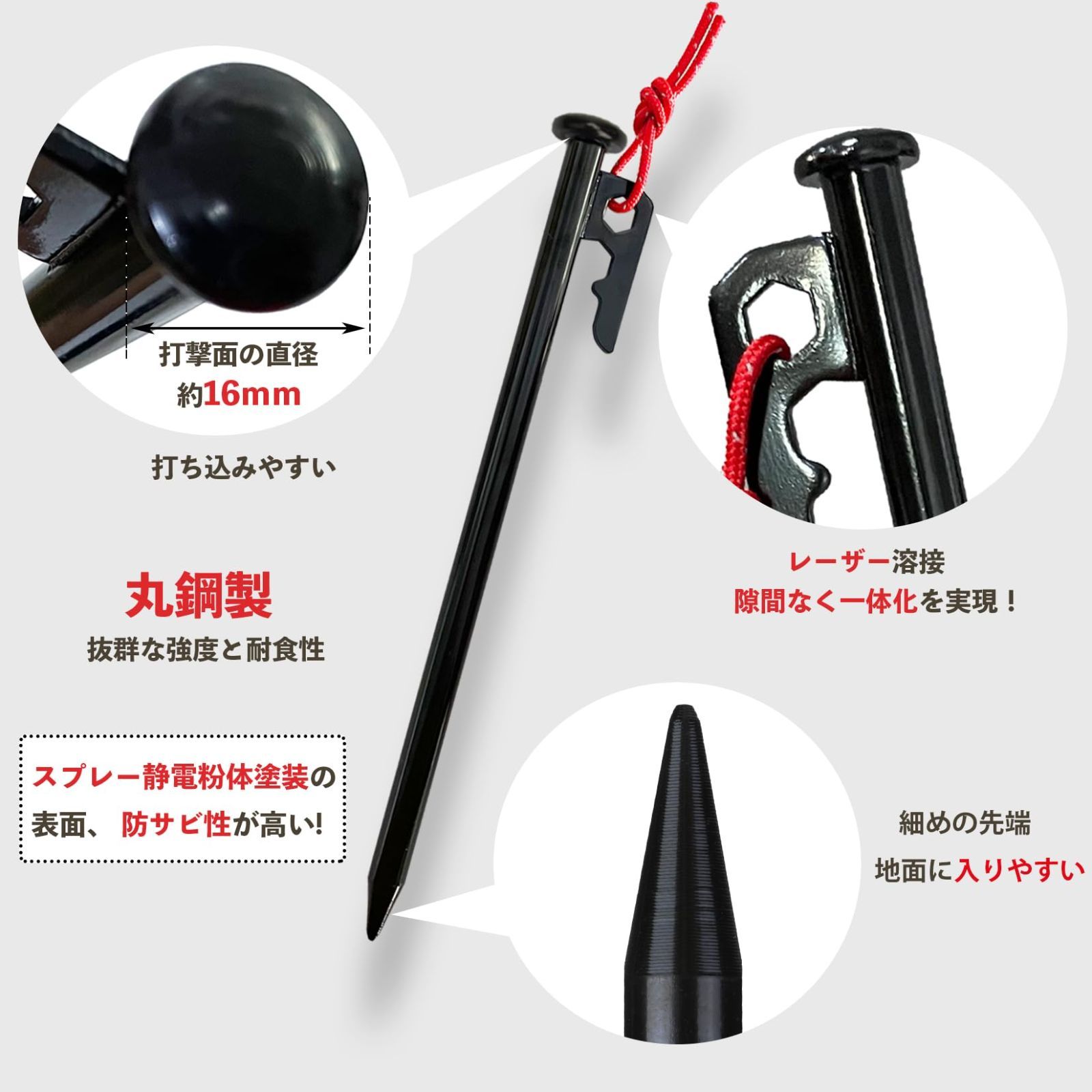 新品　タープコンプリートセット　タープ ペグ ハンマー セット 各収納袋セット 新品 タープコンプリートセット タープ ペグ ハンマー セット 各