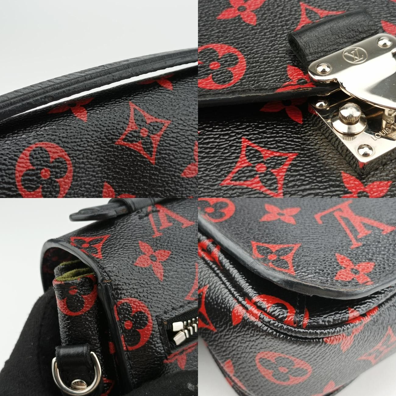 MMノワール×ルージュモノグラム アンフラルージュM41462SD0197