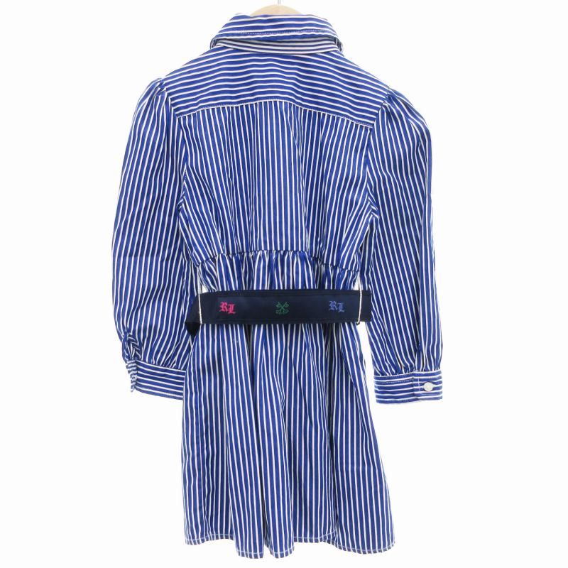 ラルフローレン カラーポニー ロングワンピース ベルト付き タグ付き