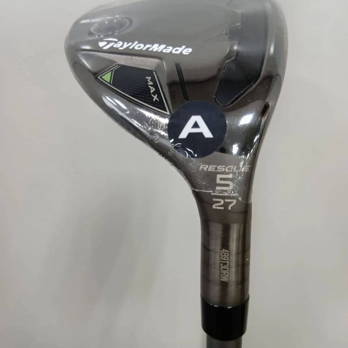 LdUt テーラーメイド Qi 35 Max Rescue レスキュー＃5 27°フレックスA ユーティリティー AirSpeeder HY USA直輸入品 モデル TaylorMade