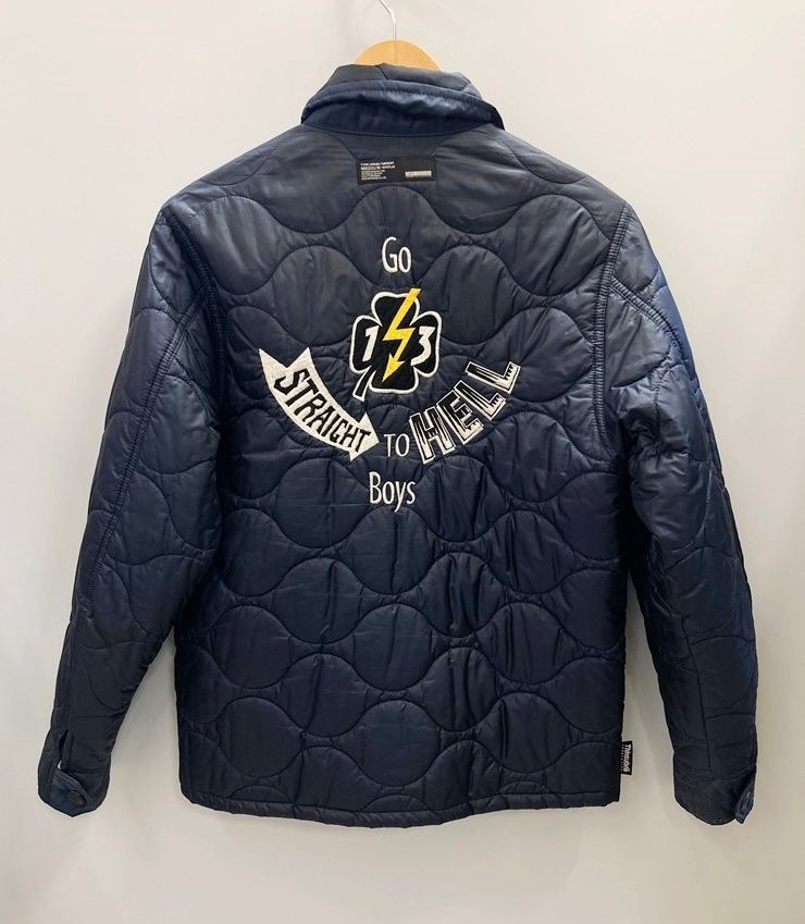 ネイバーフッド NEIGHBORHOOD Alarms / ET-JKT キルティング リバーシブル  MADE IN JAPAN TSNH-JK-05 ジャケット ネイビー Mサイズ 101MT-2639