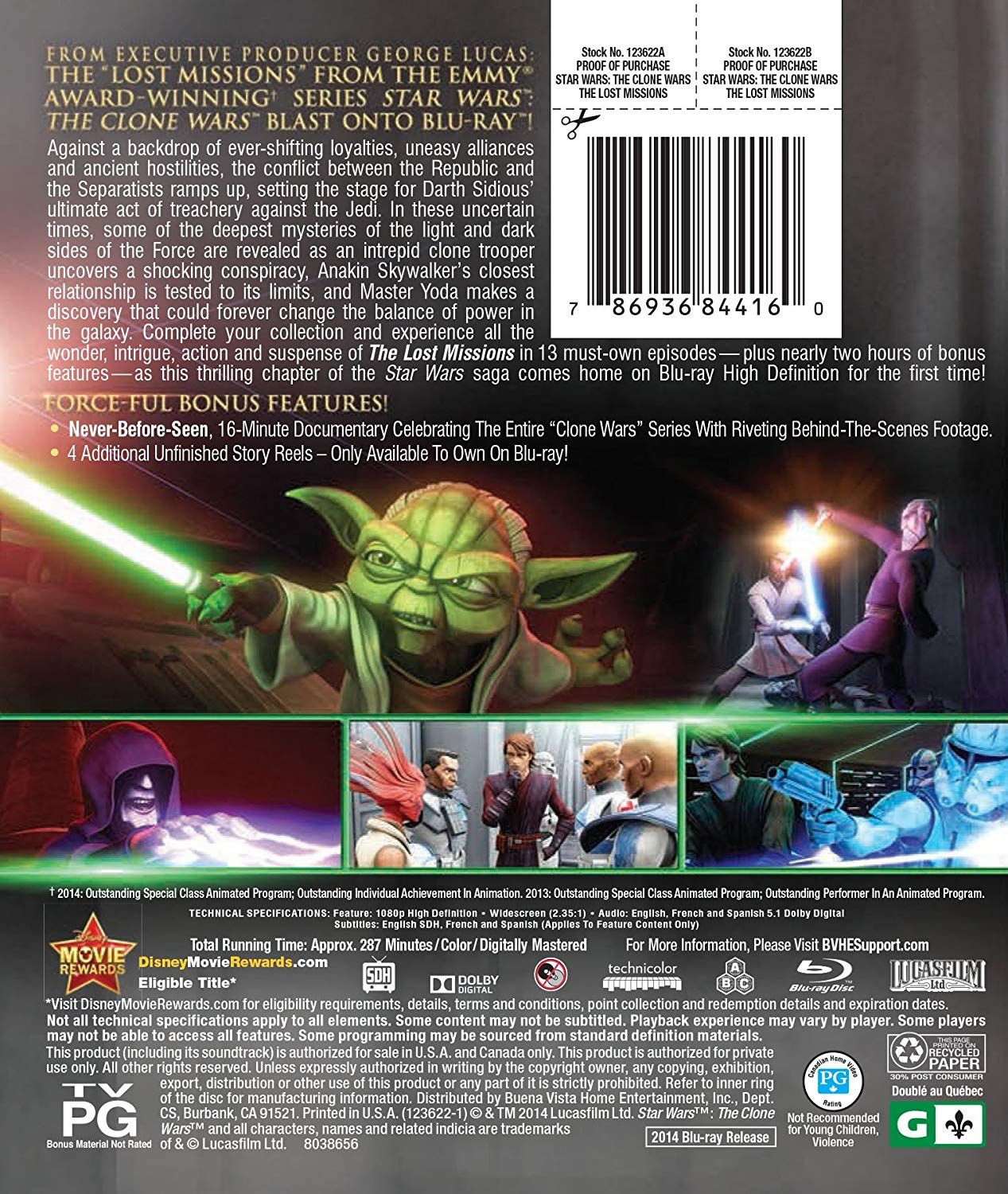 スター ウォーズ クローン Blu-ra ブルーレイ 並行輸入品P_4