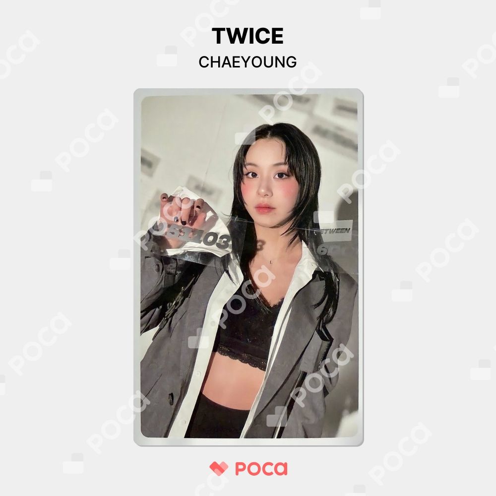 TWICE チェヨン トレカ BETWEEN 1&2 PHOTOCARD SET Cryptography