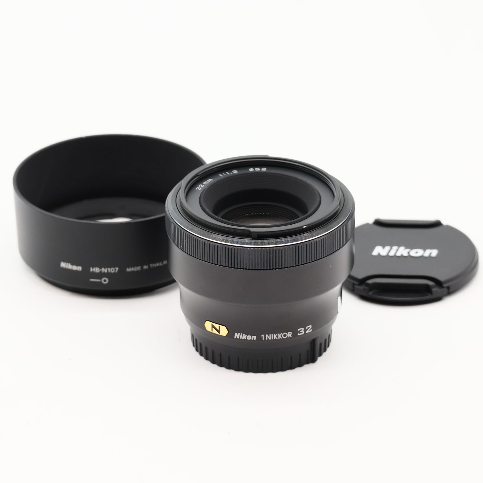 絞り不良 | Nikon 単焦点レンズ 1 NIKKOR 32mm f/1.2 ブラック ニコンCXフォーマット専用 #3828 - メルカリ