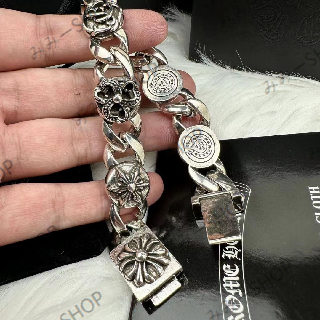クロムハーツ BANGLE SBT/SBTバンド シルバーブレスレット メンズ
